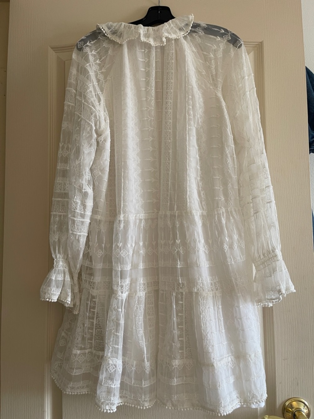 Zara lace white dress - Picture 3 of 9